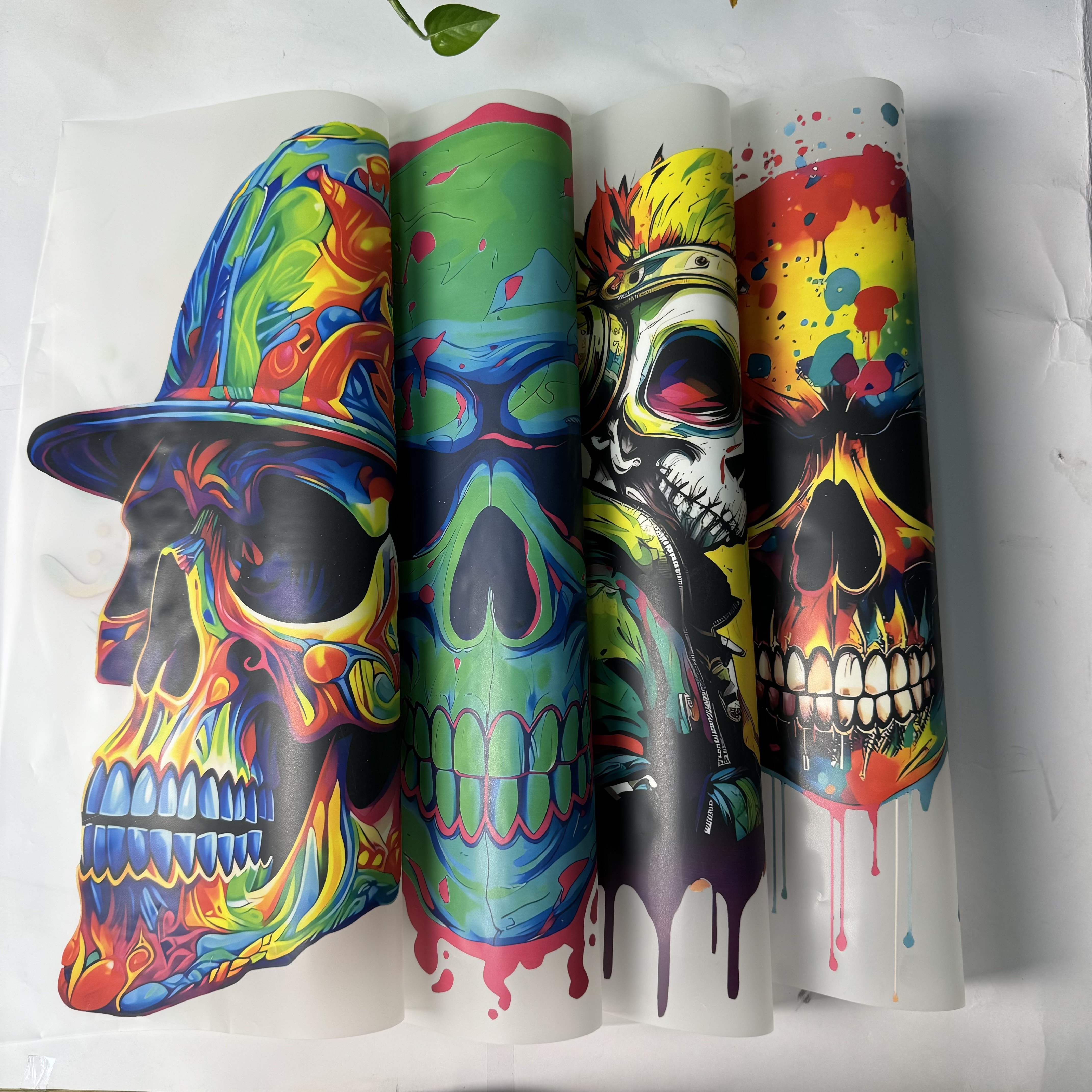 Wholesale Custom DIY Design Plastisol Heat Transfer Printing Ready-to-Press T-Shirts Jeans Canvas Bags DTF Clothes