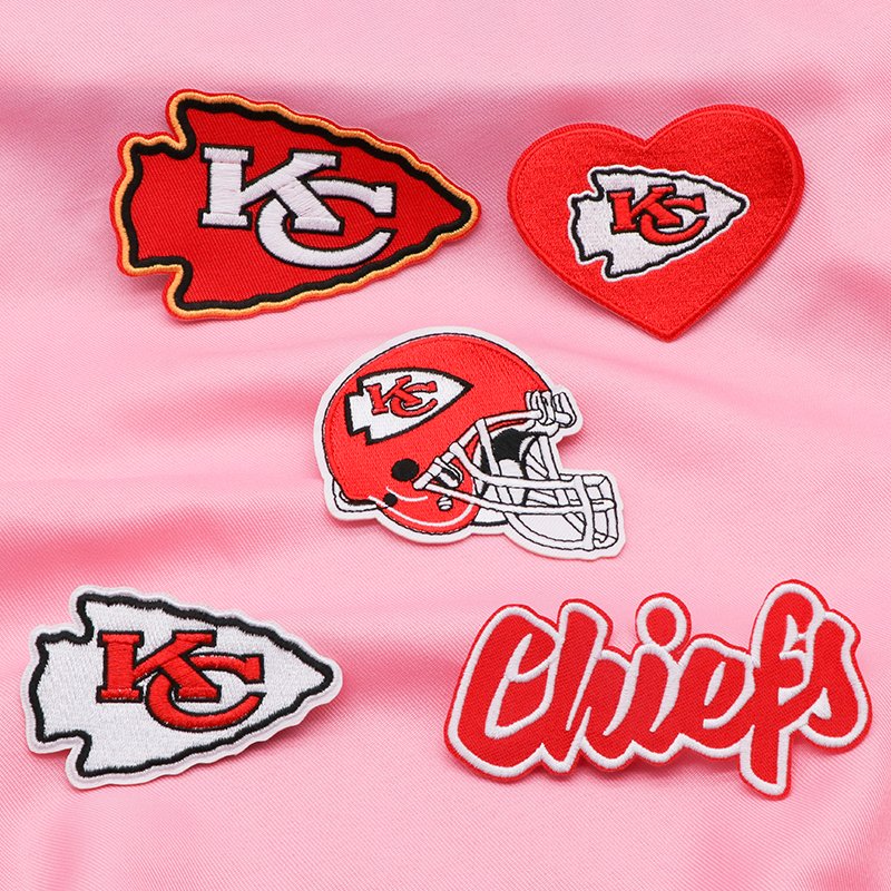 Hot Selling Cheap Price Baseball Sports Embroidered Team Logo Patch with Iron-on Backing Patches