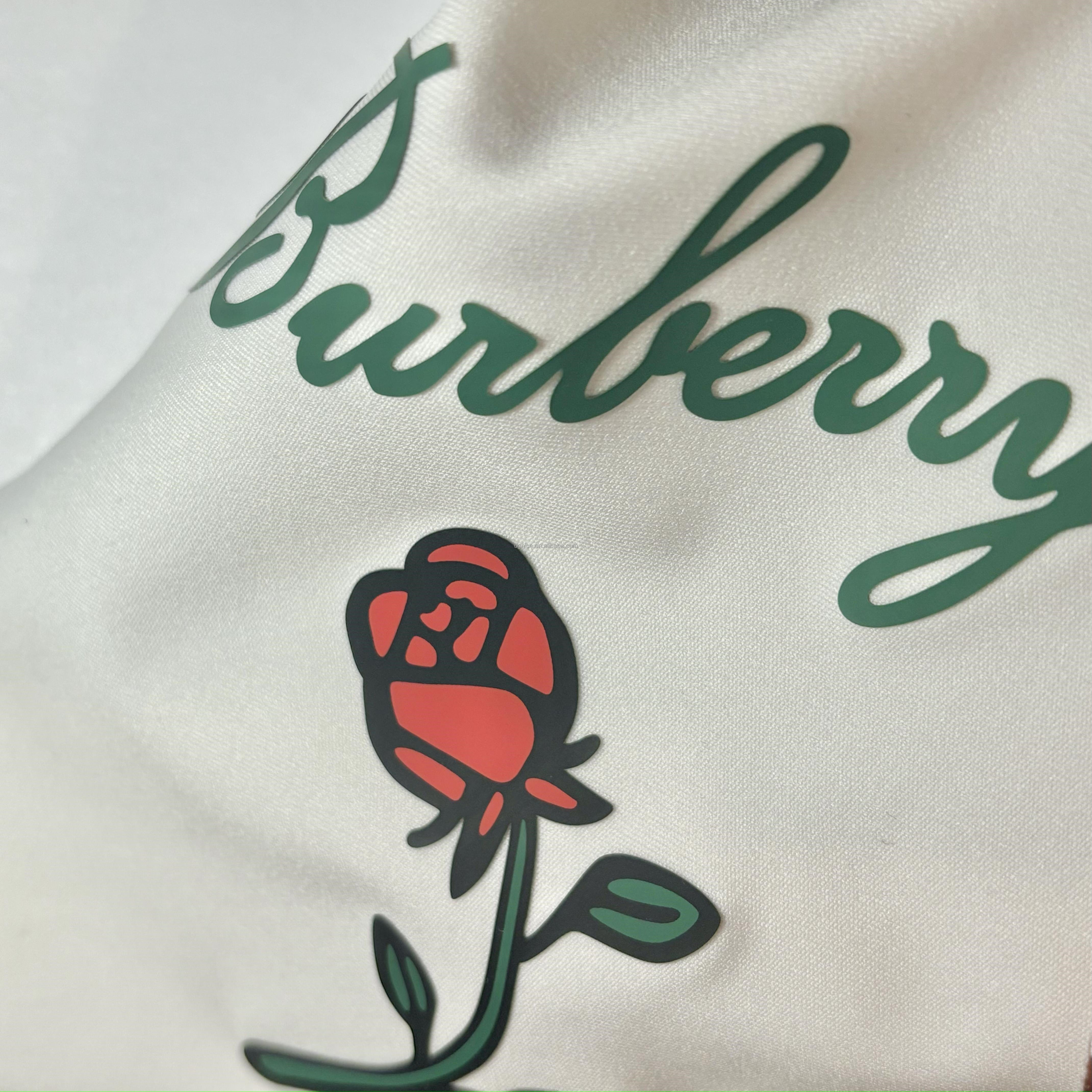 Custom Print 3D Logo Silicone Heat Transfer Printing Label For Garment Clothes Rubber Thermal Transfer Hot Iron On Sticker