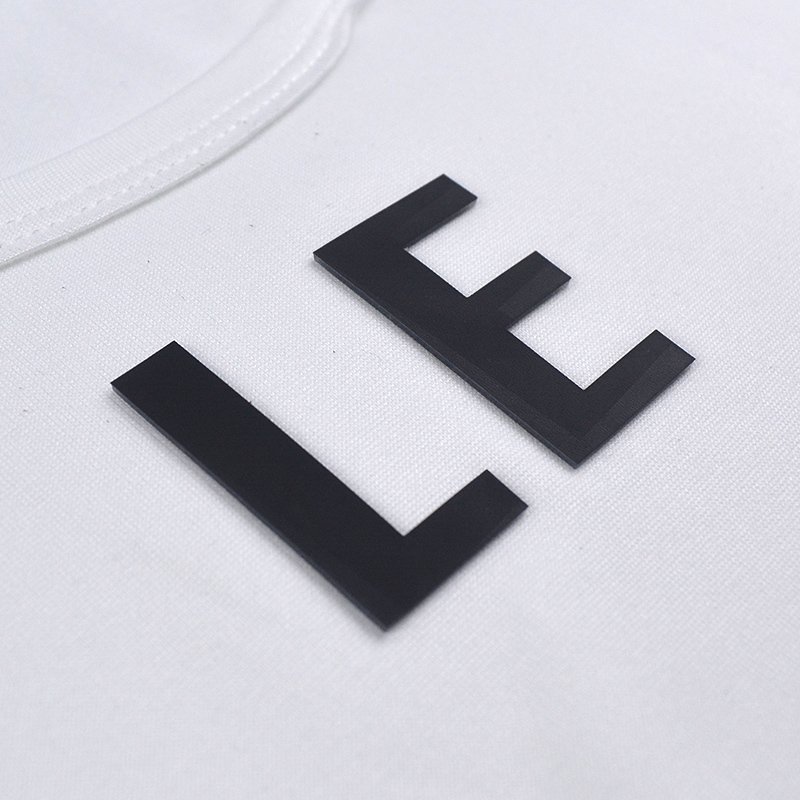 Factory Custom Silk Screen Printing Rubber Brand Logo Sticker 3d Raised Effect Soft Silicone Heat Transfer Labels for Clothing