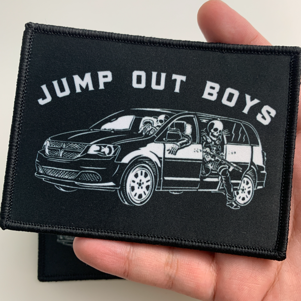 Custom Sublimation Patch Sublimation Printed Hat Patch with Iron on Embroidery Embroidered Patches Garment Accessory Fabric