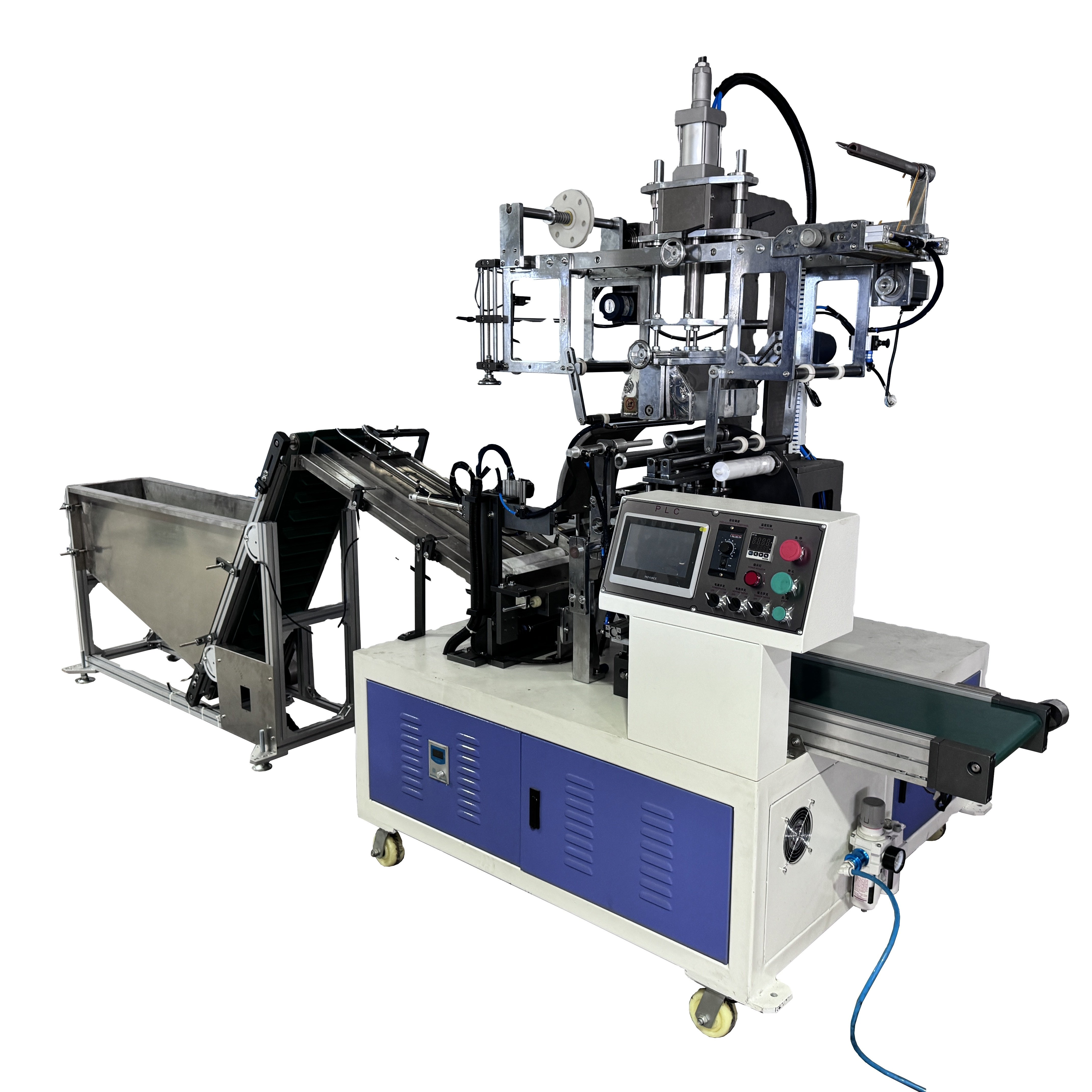 Cylindrical Soft Tube Thermal Heat Transfer Printing Machine for Lipstick Tube with PLC Control System