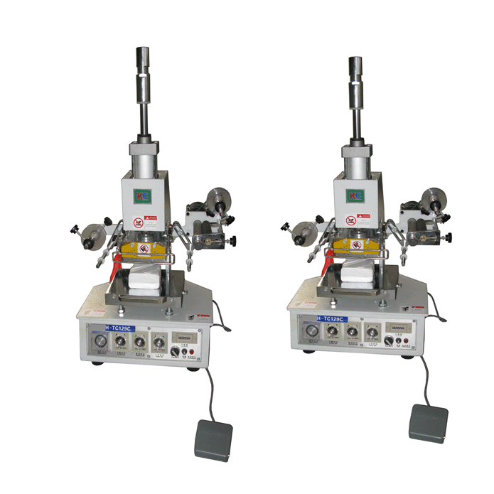 Mini Automatic Tabletop Card Hot Foil Stamping Machine New Condition Pneumatic Drive Pump Core Component Label Paper Printing