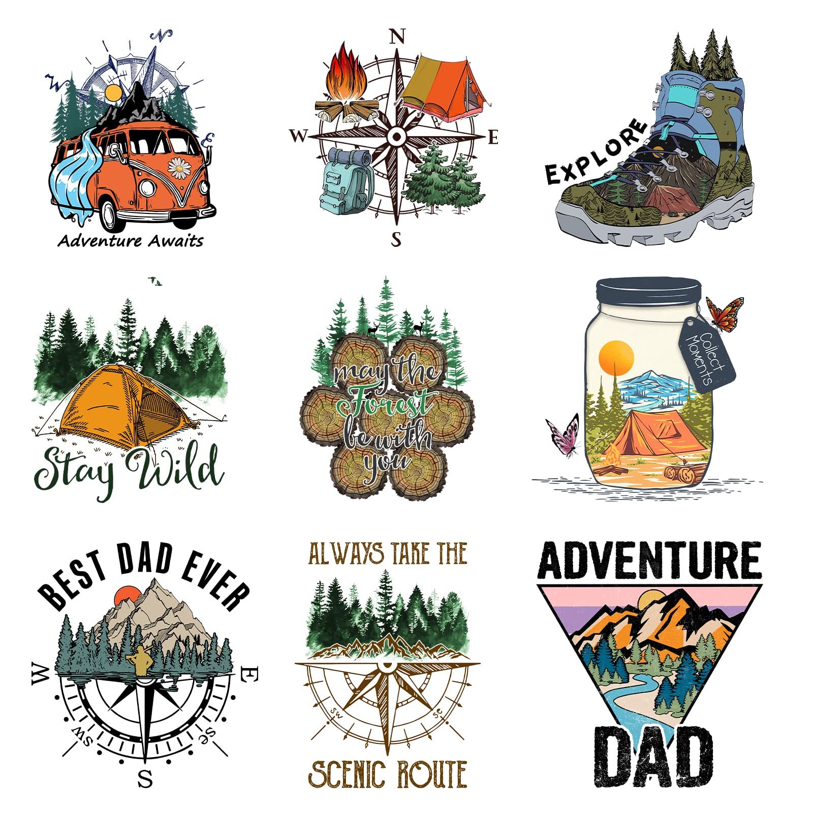 Custom Logo Plastisol DTF Heat Transfer Printing Fast Free Sample Labels Sticker Designs for T Shirt & Cup