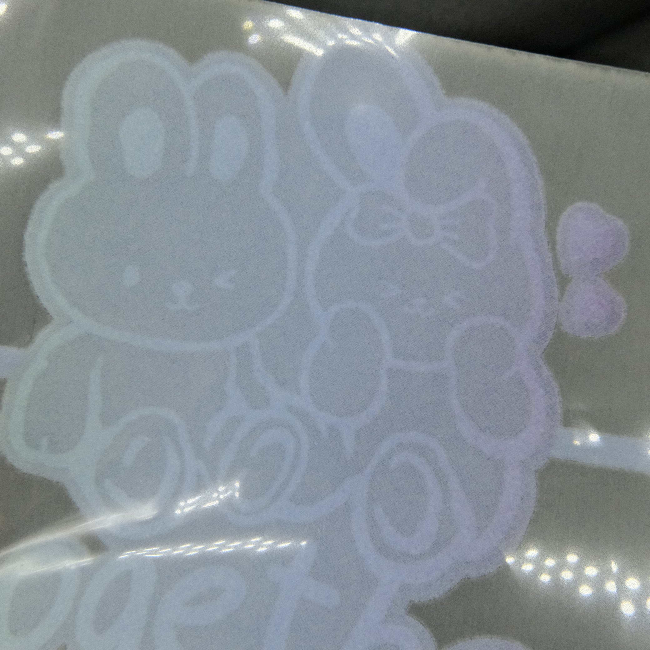 Sticker label cotton pressing, no cloth base required, for clothes and hats, heat transfer printing