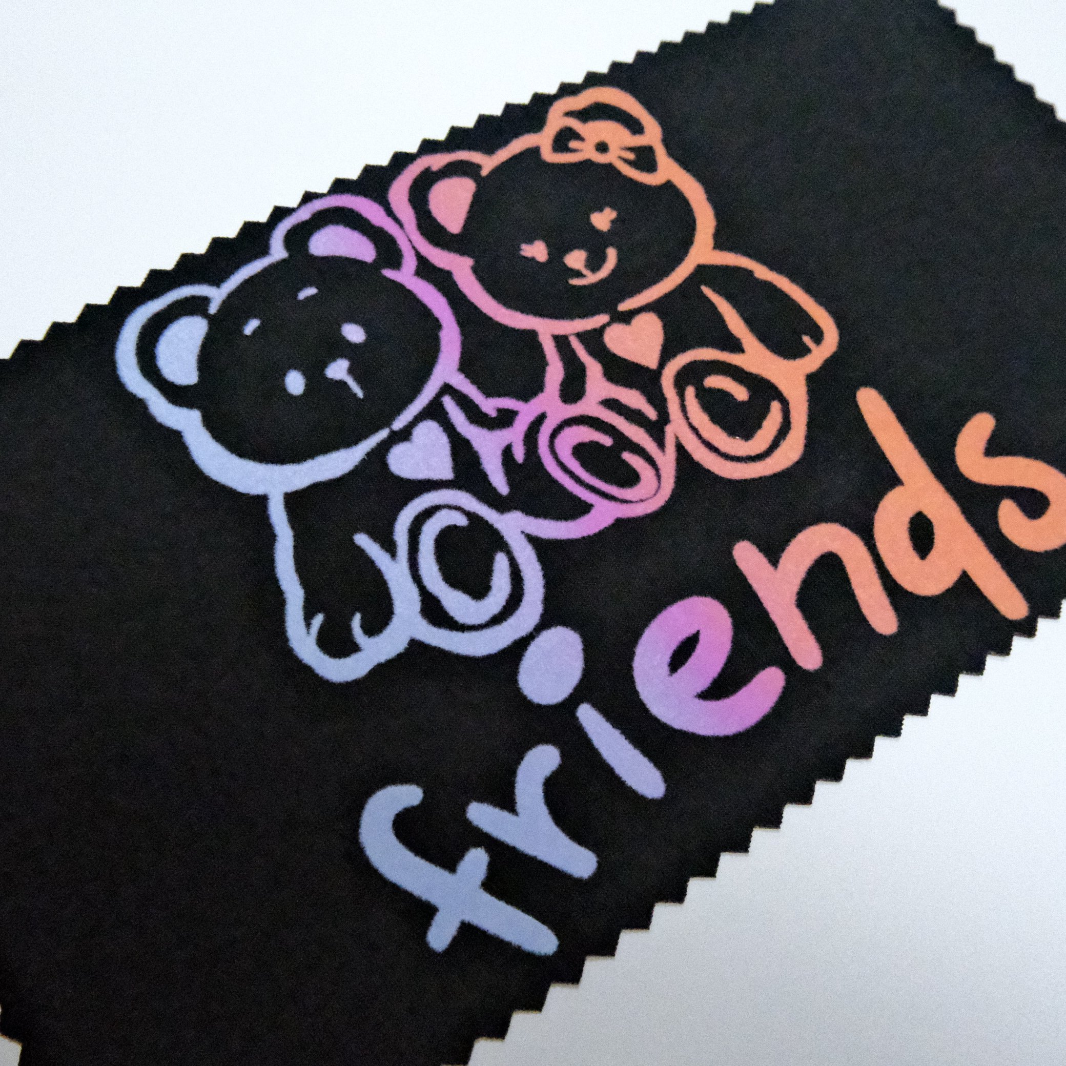 Sticker label cotton pressing, no cloth base required, for clothes and hats, heat transfer printing