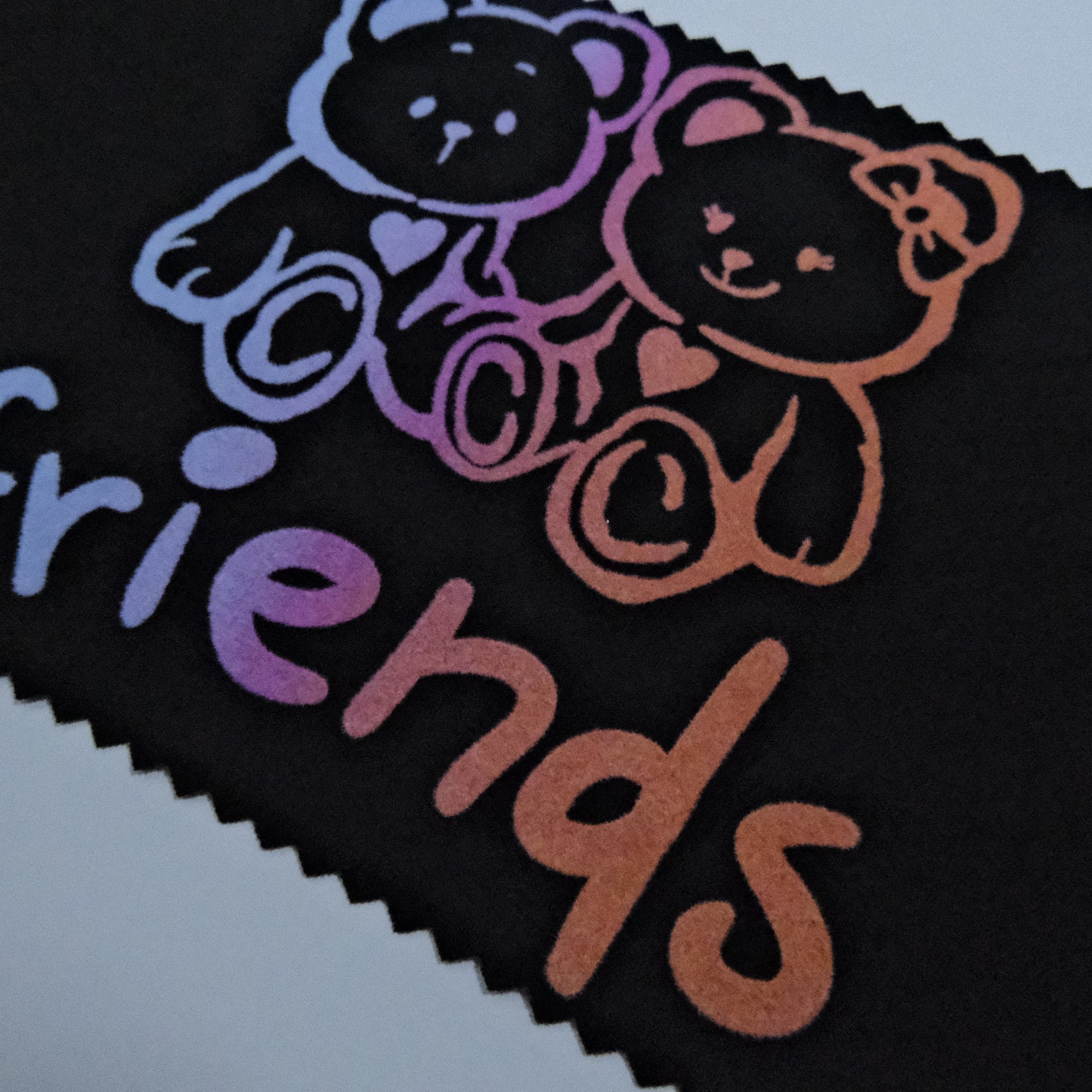 Sticker label cotton pressing, no cloth base required, for clothes and hats, heat transfer printing