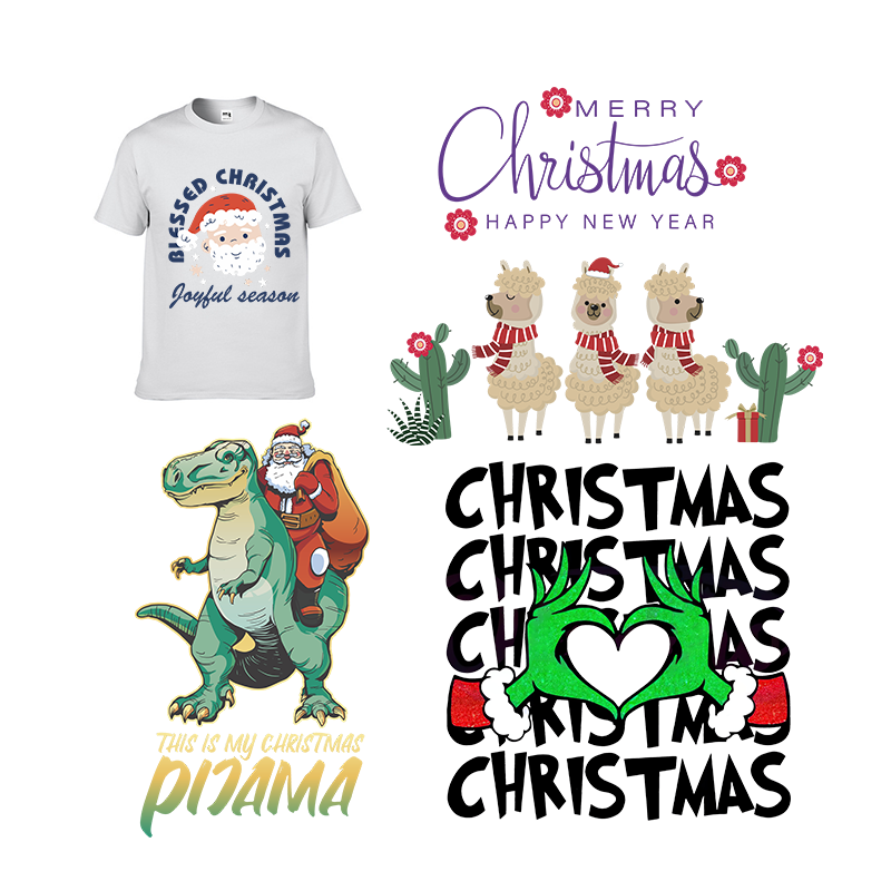 High Quality Custom Logo Transfer Printing Tag Heat Transfer Design T-Shirt Heat DTF Thermal Transfer Sticker For Clothes