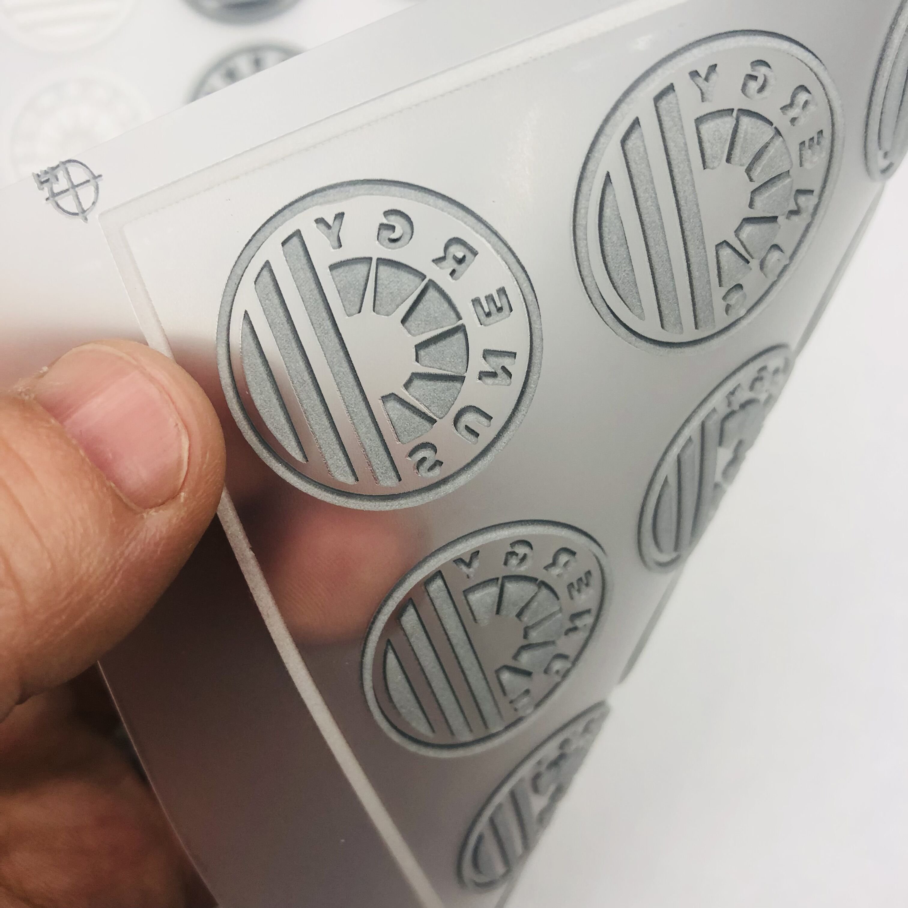 Factory Custom Plastisol vinyl iron on printed designs heated pressed screen printed heat transfer print labels for t shirts