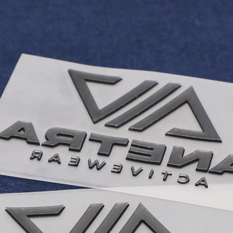 2025 Customize any color 3D heat transfer silicone label made custom embossed 3d soft garment pvc patch for clothing/bag