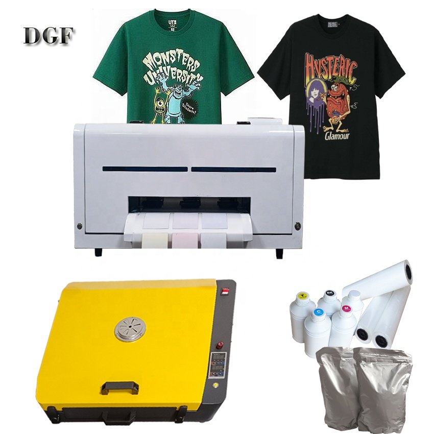 mini dtf a3 printer xp600 dtf direct print to film for fabric transfer t shirt printing machine printer