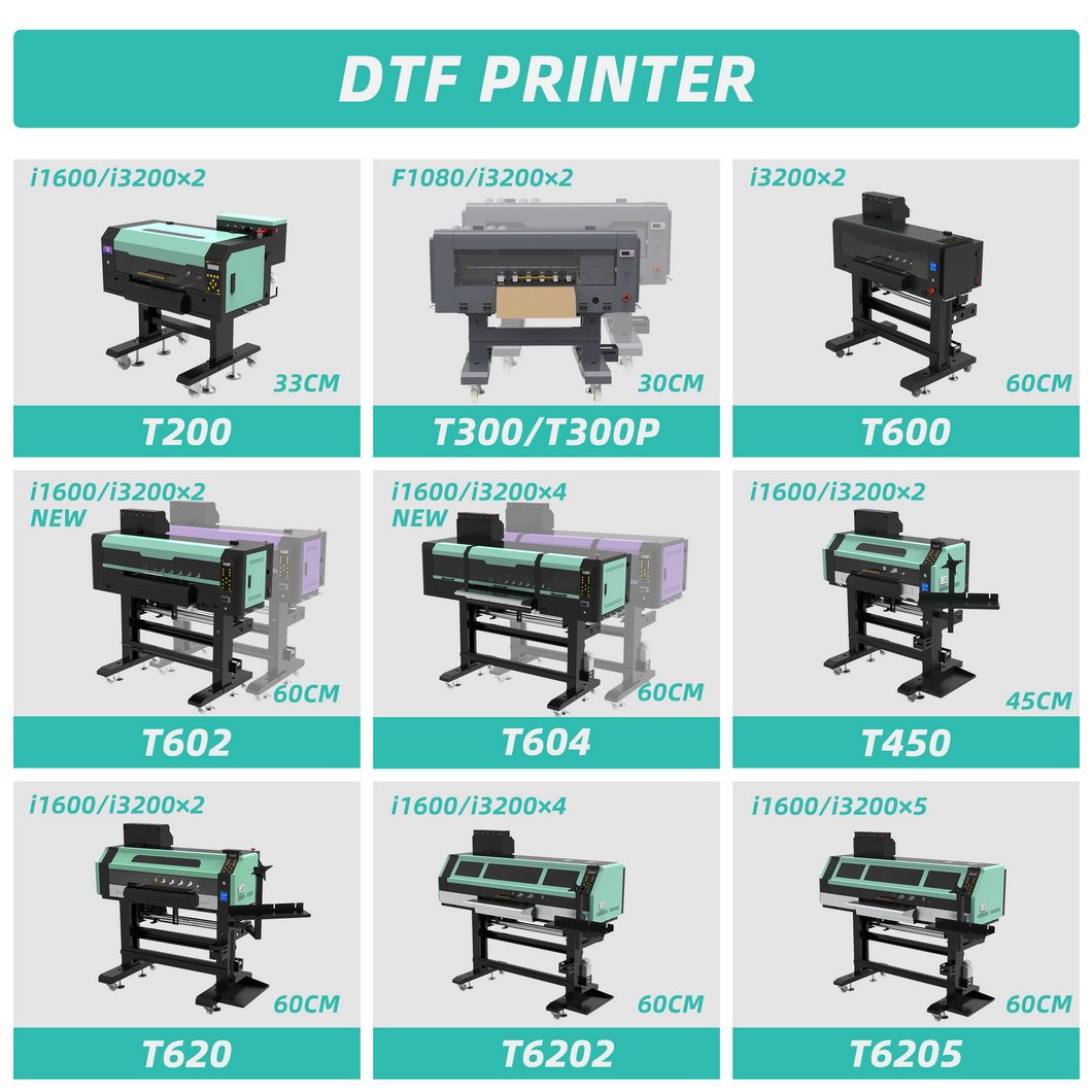 2024 60cm factory heat transfer dtf vinyl PET film printing D650 shaking powder dryer for DTF printer shaker dryer combo dtf