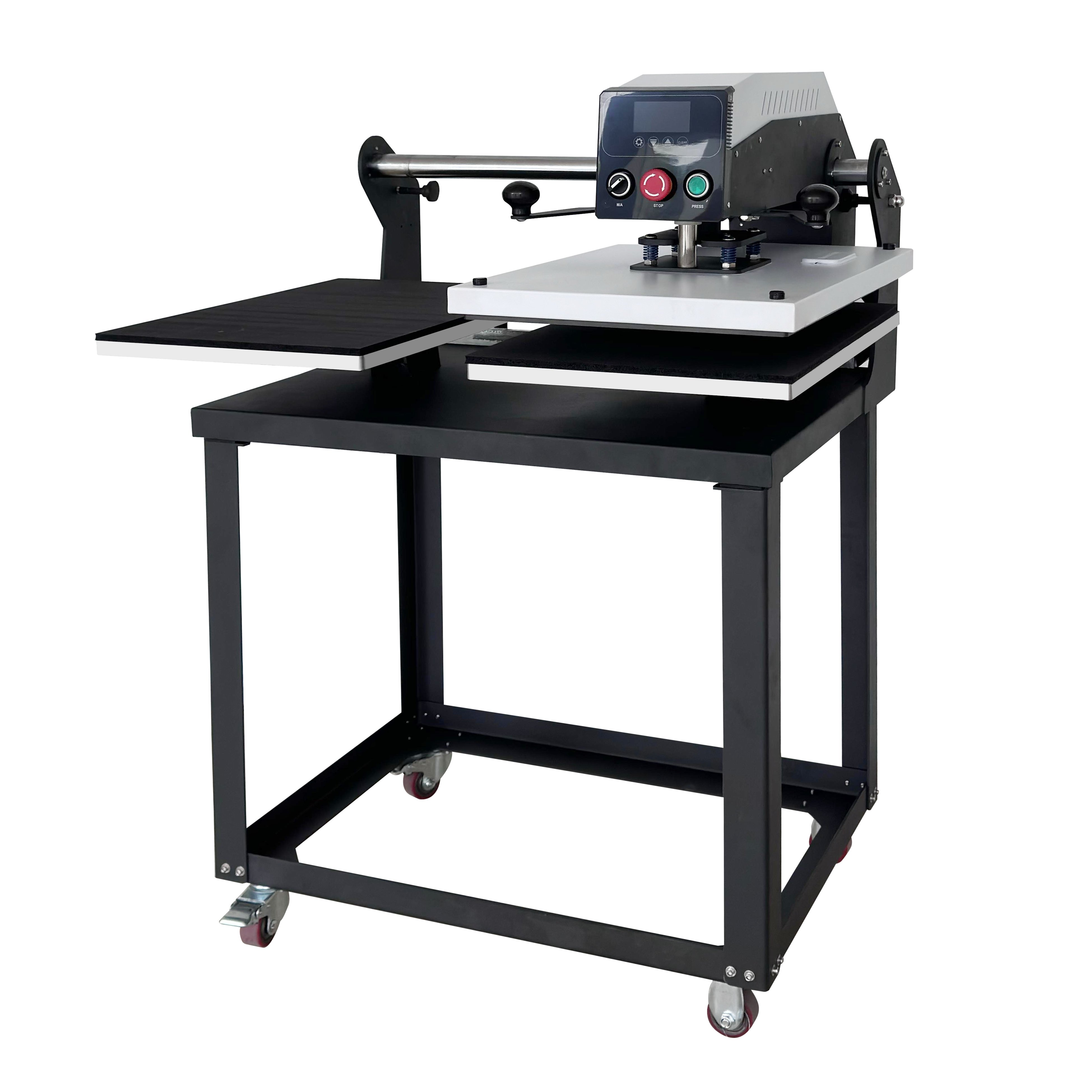 Double Heat press 16x20 Electric heat press machine auto open 40x50cm
