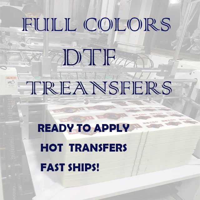 Sewill High Quality Dtf Heat Transfer Stickers Custom Screen Print Heat Transfers Designs For T-Shirts
