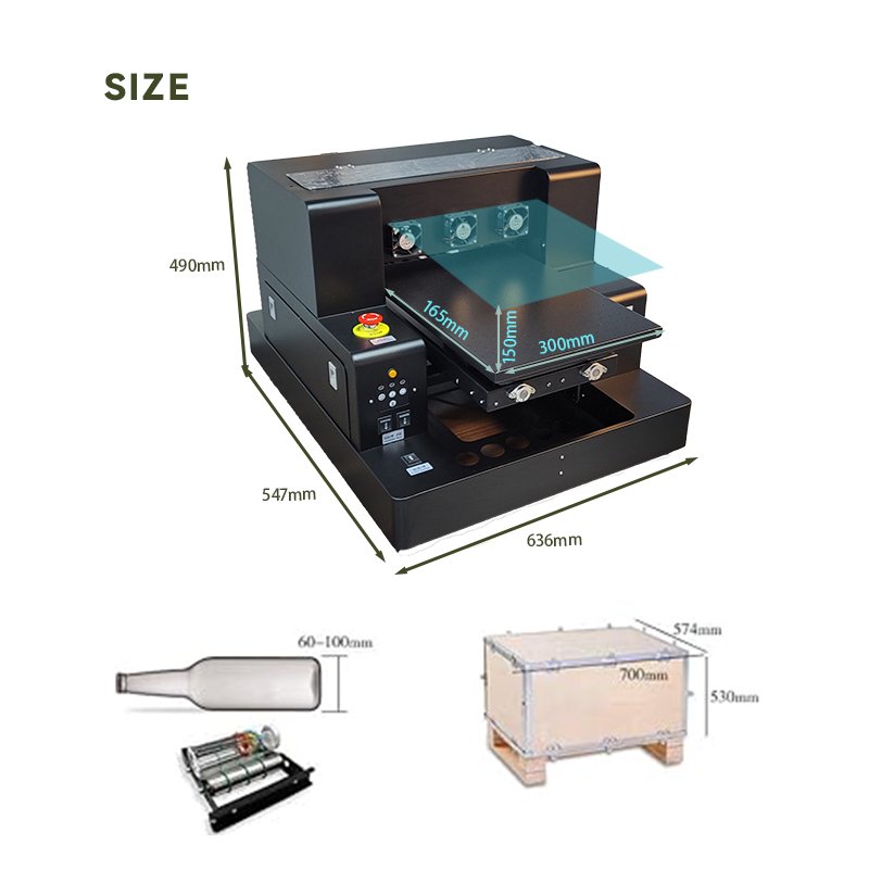 A3 DTF inkjet printer set heat transfer t-shirt printing machine direct to film printer with XP600 print head
