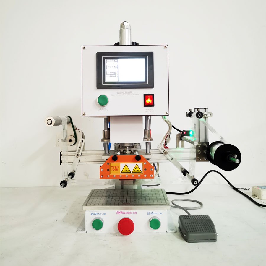 Automatic Hot stamping machine Printer printing machine Canvas Bag Cap T-shirt Heat press machines for 3d Fabric Logo