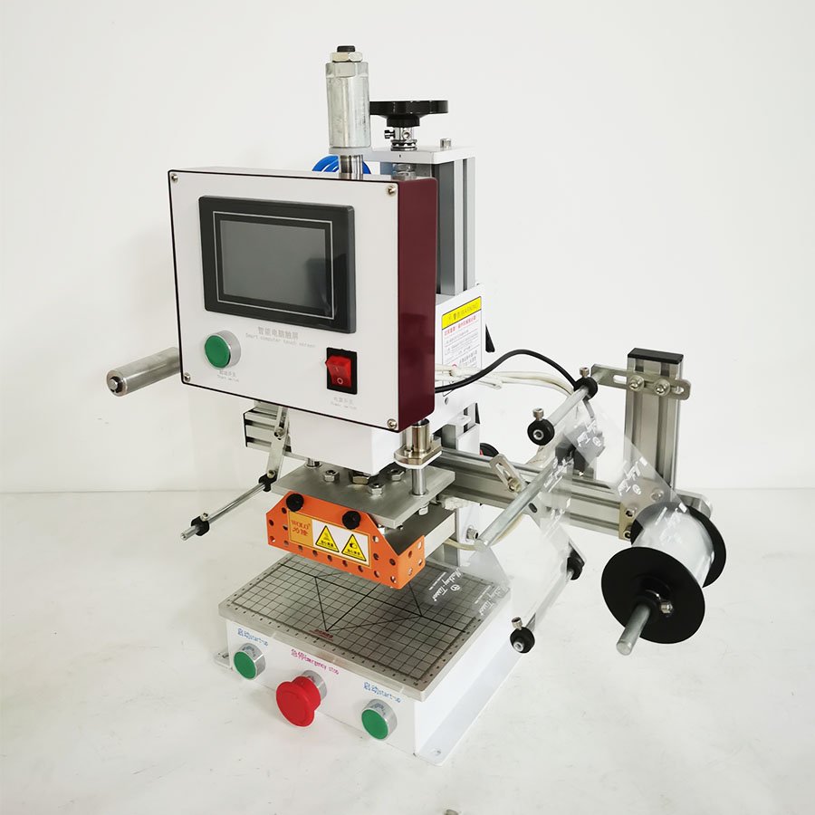 Automatic Hot stamping machine Printer printing machine Canvas Bag Cap T-shirt Heat press machines for 3d Fabric Logo
