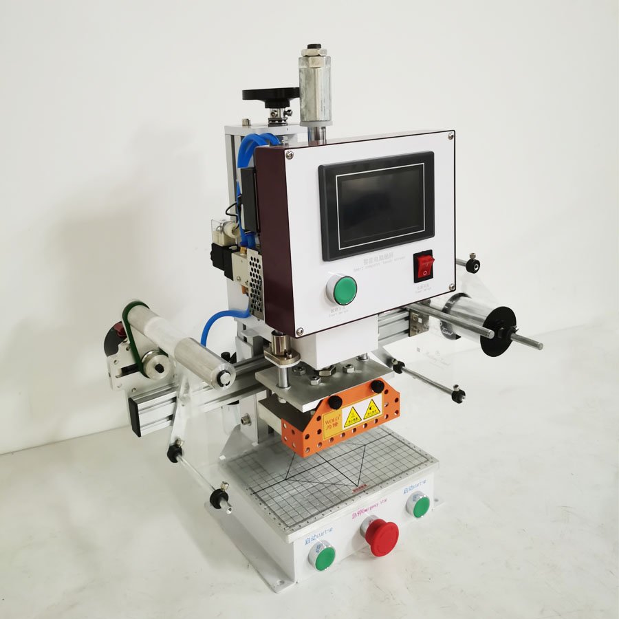 Automatic Hot stamping machine Printer printing machine Canvas Bag Cap T-shirt Heat press machines for 3d Fabric Logo