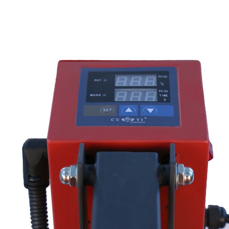 CUYI Auto open 38*38 cm heat press machines High quality digital t shirt transfer printing machine