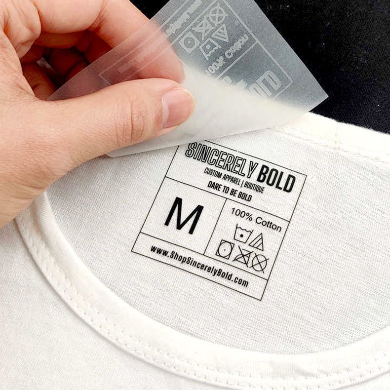 Factory direct sale custom Size Clothing Labels durable Collar Neck Heat Transfer Flat Iron silicone label wholesale OEM