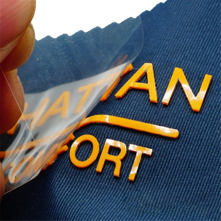 Eco-friendly Material Custom wholesale high performance practical silicone vinyl patch for sweatshirt labels