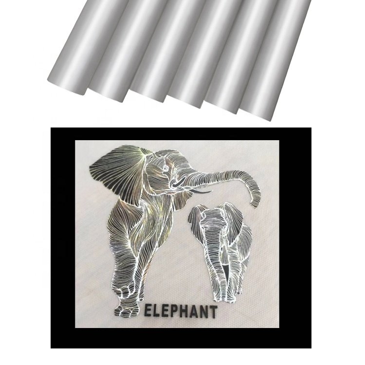 DETU Poly Flex Easy Weed Custom Reflective Heat Transfer Vinyl Silver For Clothing DRX01