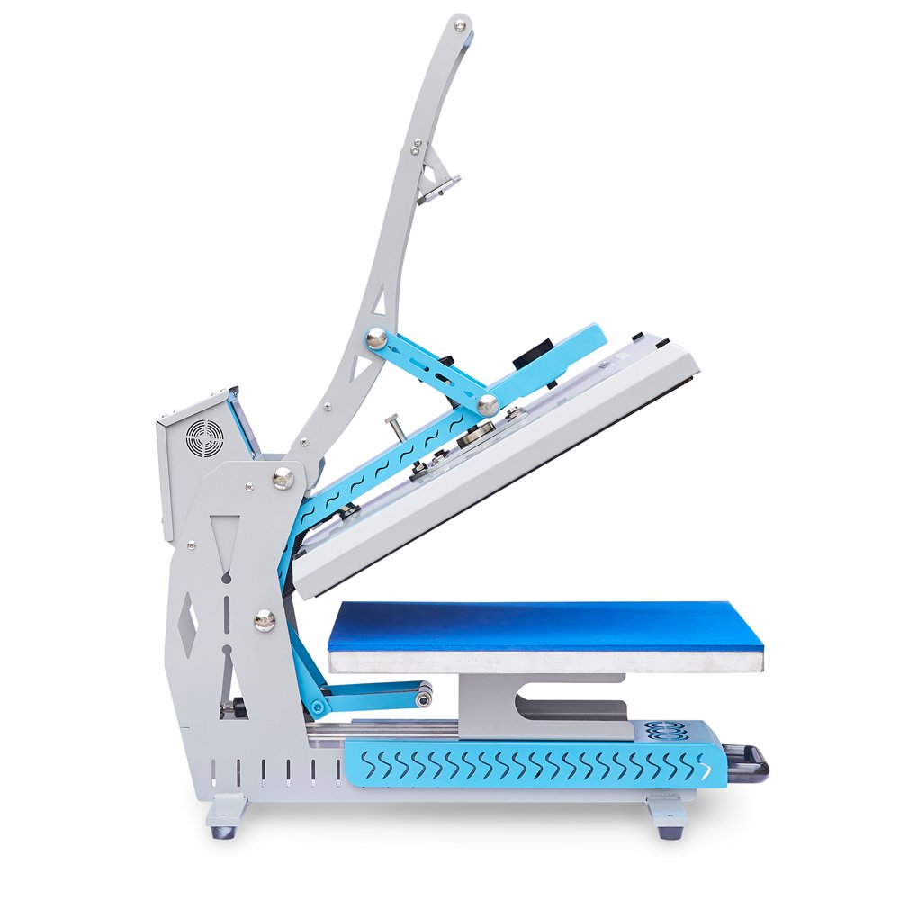 Cheap price portable magnetic 40x50 T-shirt clothe sticker label heat press heat transfer printing machine for small businesses