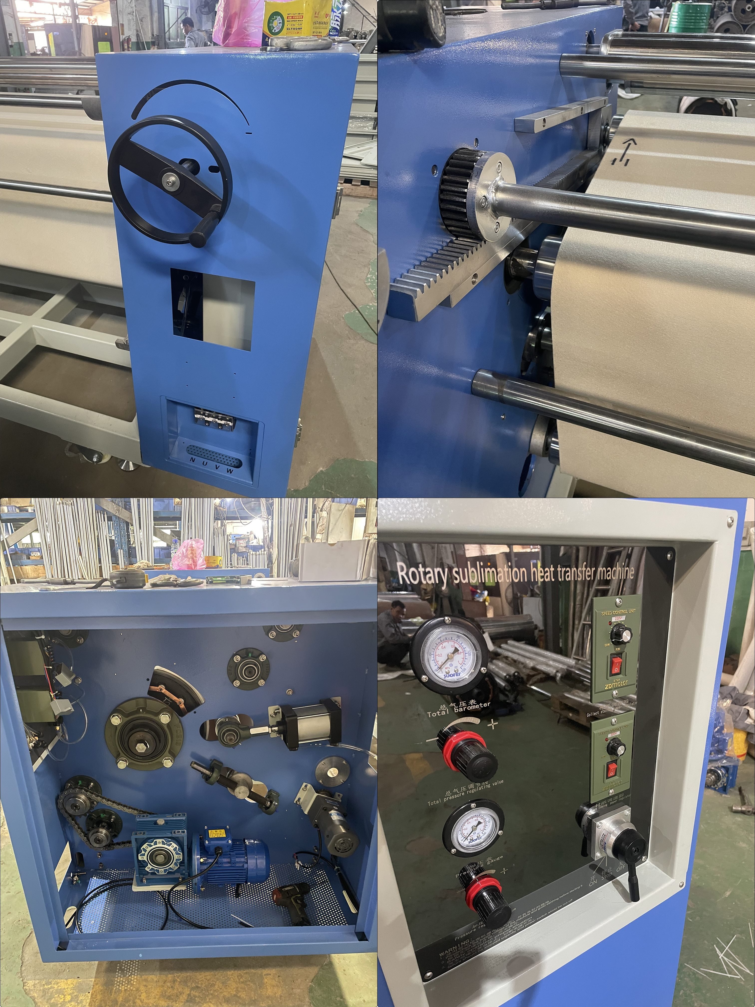 automatic full roll to roll roller fabric drum sublimation Automatic Heat Transfers heat roller press machine for fabric