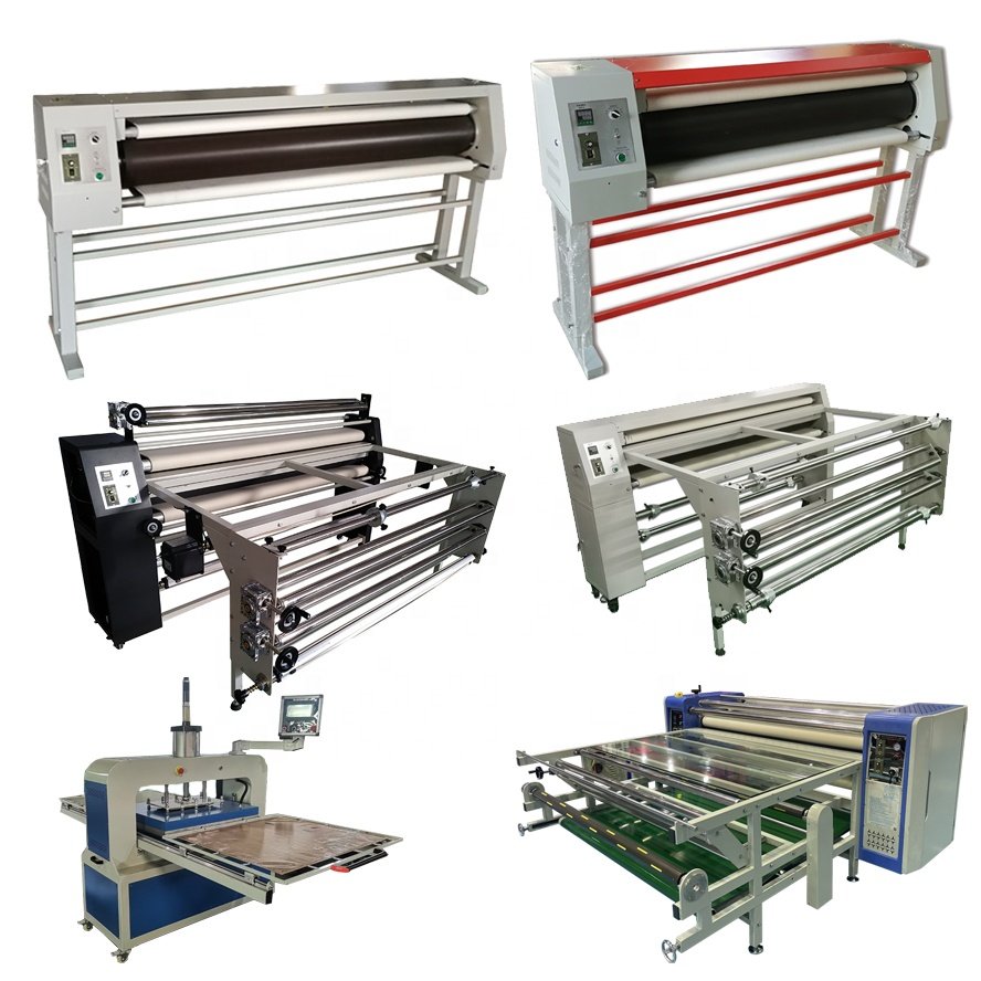 automatic full roll to roll roller fabric drum sublimation Automatic Heat Transfers heat roller press machine for fabric
