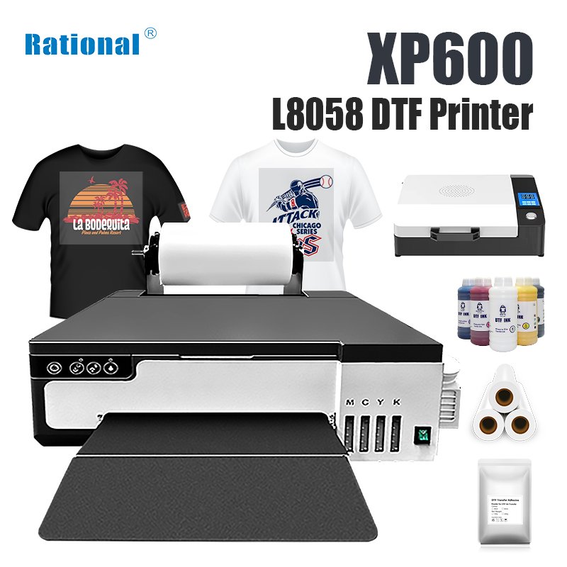 XP600 dtf printer T-shirt Printing Machine A3 A3+ PET Film Transfer DTF Printer