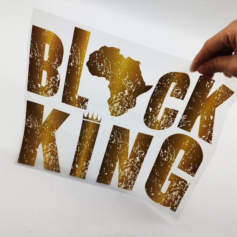Black women girl lady model design ready to press dtf print transfers custom iron on transfer printing for tshirts