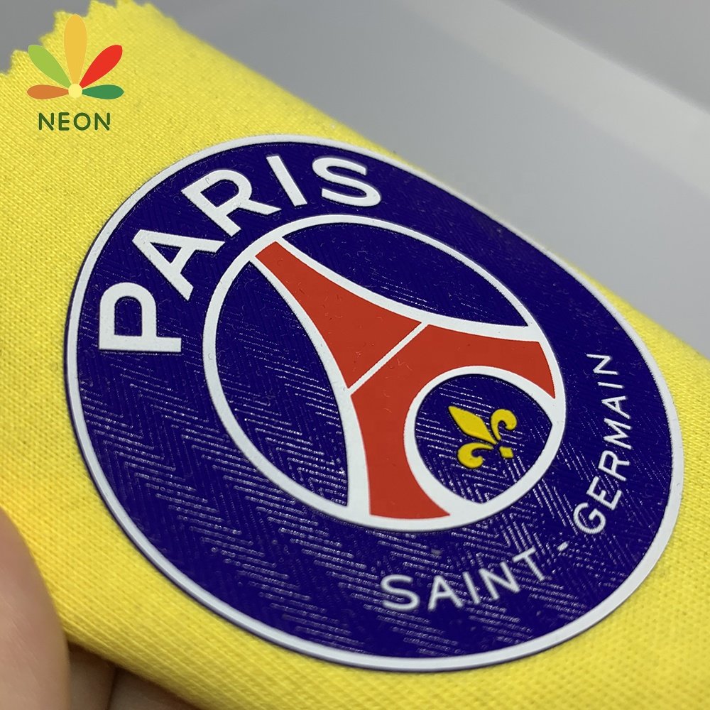New Design Transfer Printing Stickers Maker Custom Made Logo TPU Heat Transfer Labels for Outwear