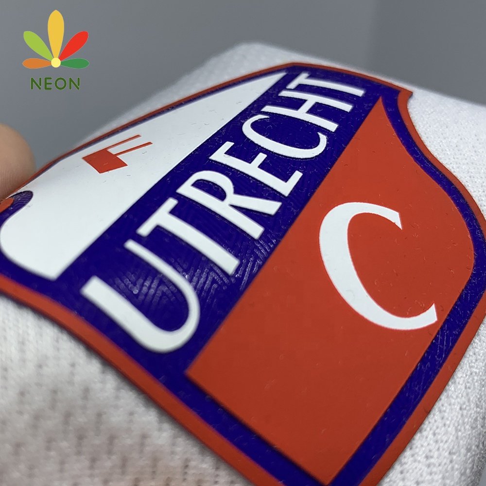New Design Transfer Printing Stickers Maker Custom Made Logo TPU Heat Transfer Labels for Outwear