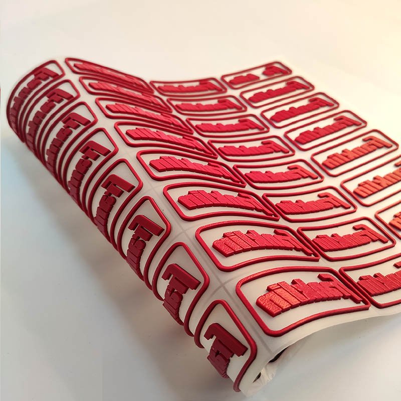 2025 Popular 3d Logo Heat Transfer for Clothing Transfer Print Sticker Transfer Printing on Tshirt custom silicone
