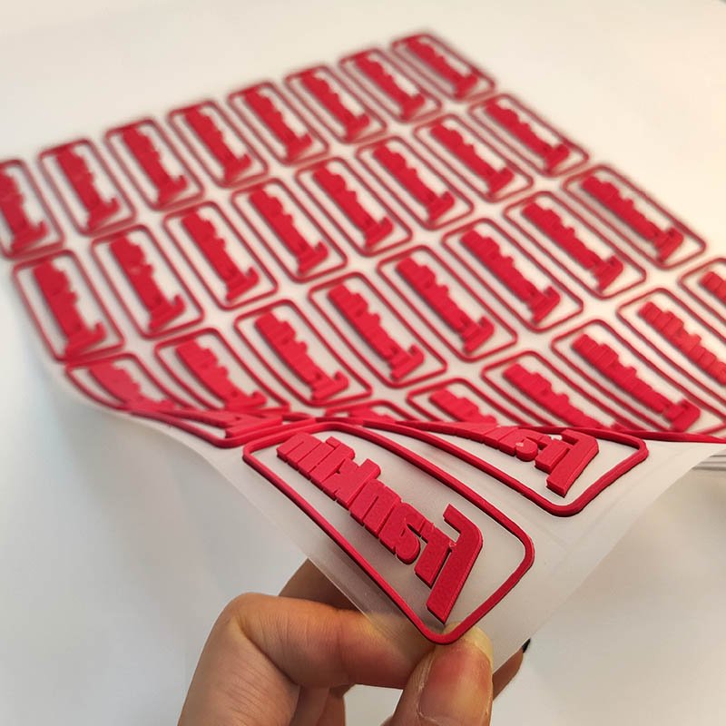 2025 Popular 3d Logo Heat Transfer for Clothing Transfer Print Sticker Transfer Printing on Tshirt custom silicone