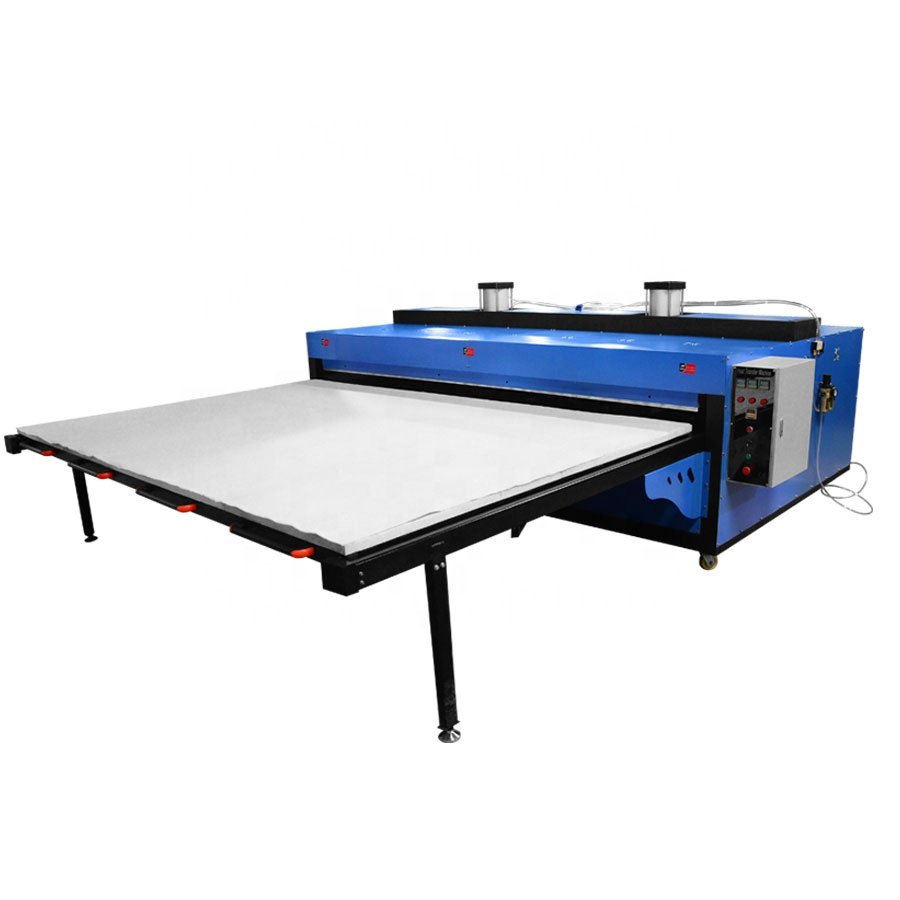 2022 factory textile piece dye sublimation automatic digital printing air large format heat press machine