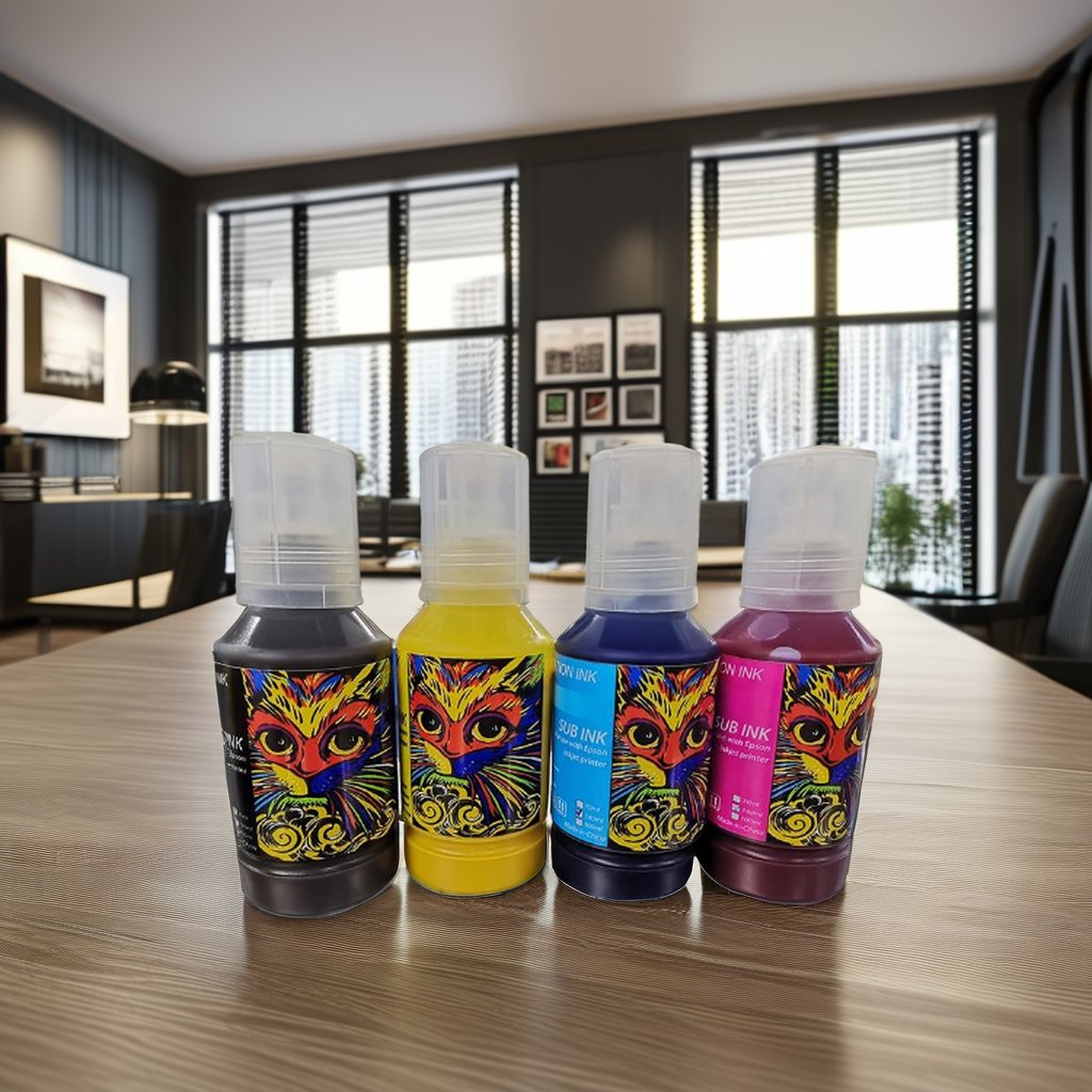 100ml 127ml Premium Good Vivid Colors Refill Dye Heat Transfer Sublimation Ink For Epson Printer Transfer Printing Fabric