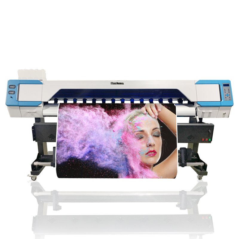 China Supplier 2023 New Update Dx5 Xp600 i3200 Head 1.8m Eco Solvent Printer Eco Solvent Cutter Heat Transfer Print Dtf Printer