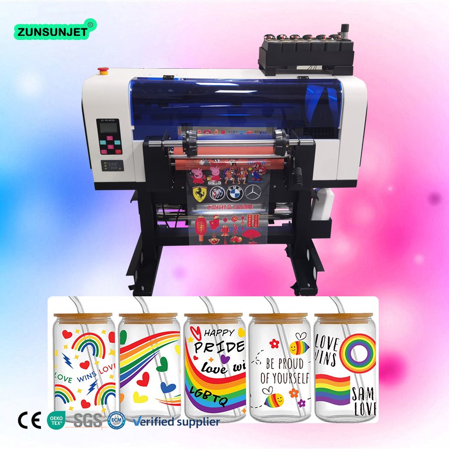 Uv Dtf Sticker A3 Size 30 Uv Dtf Mini Printer For Uv Logo Transfer Sticker