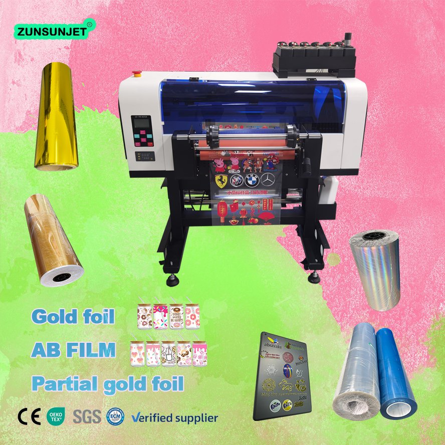 Uv Dtf Sticker A3 Size 30 Uv Dtf Mini Printer For Uv Logo Transfer Sticker