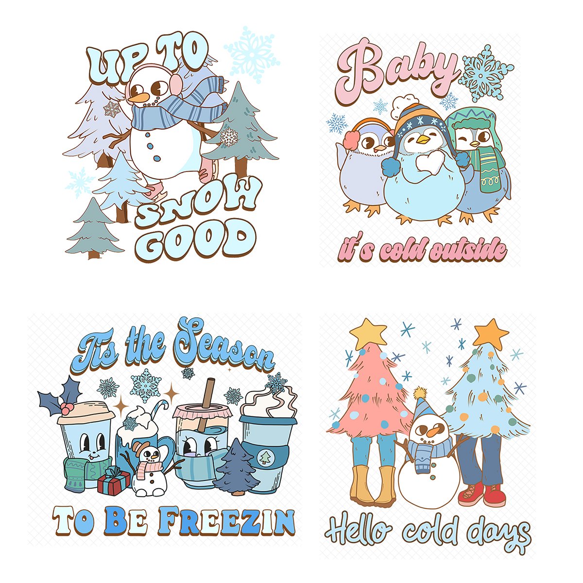 dtf transfers stickers Christmas Ready to Press transfers printing Wholesale Custom Design for T-shirts hoodies