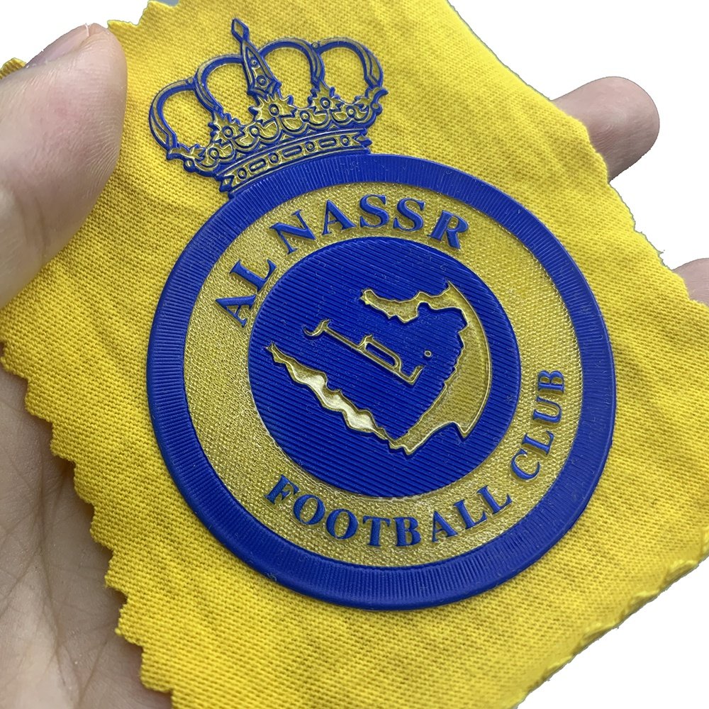 New Design Iron On Custom Printed Embossed Sport Brand Logo Labels Soft TPU Patches for Sportswear