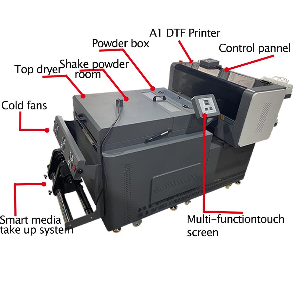 A1 Impresora Printer DTF Film for Tshirt Printing Transfers Printer Machine
