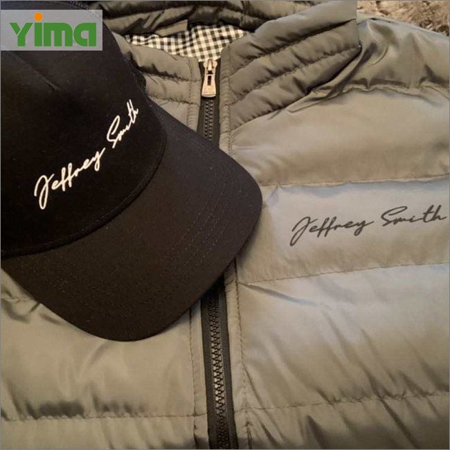 Custom 3D heat press iron on patch rubber PVC TPU silicone LOGO t-shirt thermal clothing heat transfer labels printing