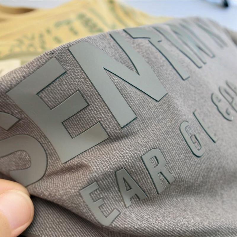 Custom patches for clothing heat transfer 3d silicone individualization heat transfer iron on rubber patches