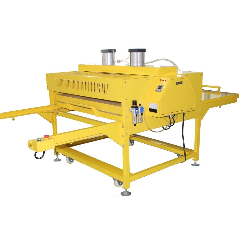 Heat Transfer Press Machine 80*100cm Pneumatic Double Sided Large Format Sublimation Heat Press B4