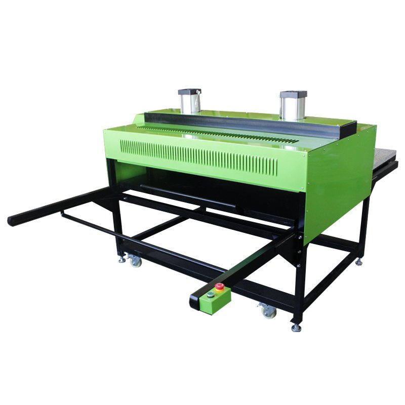 Heat Transfer Press Machine 80*100cm Pneumatic Double Sided Large Format Sublimation Heat Press B4
