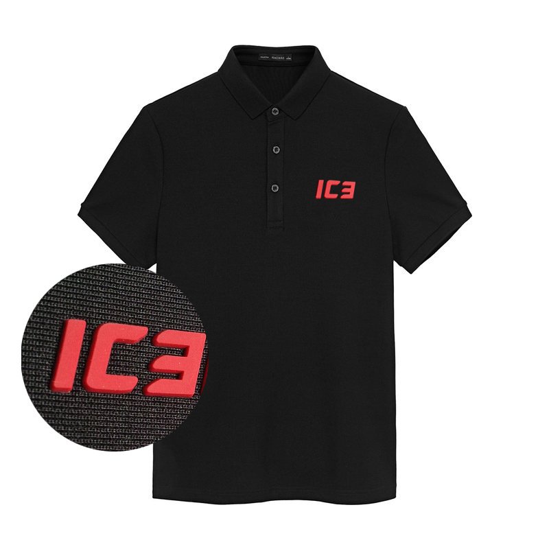 Custom 3D Logo Silicone Heat Transfer Printing Label Hot promotional Excellent Silicone embossed raised logo For Garment