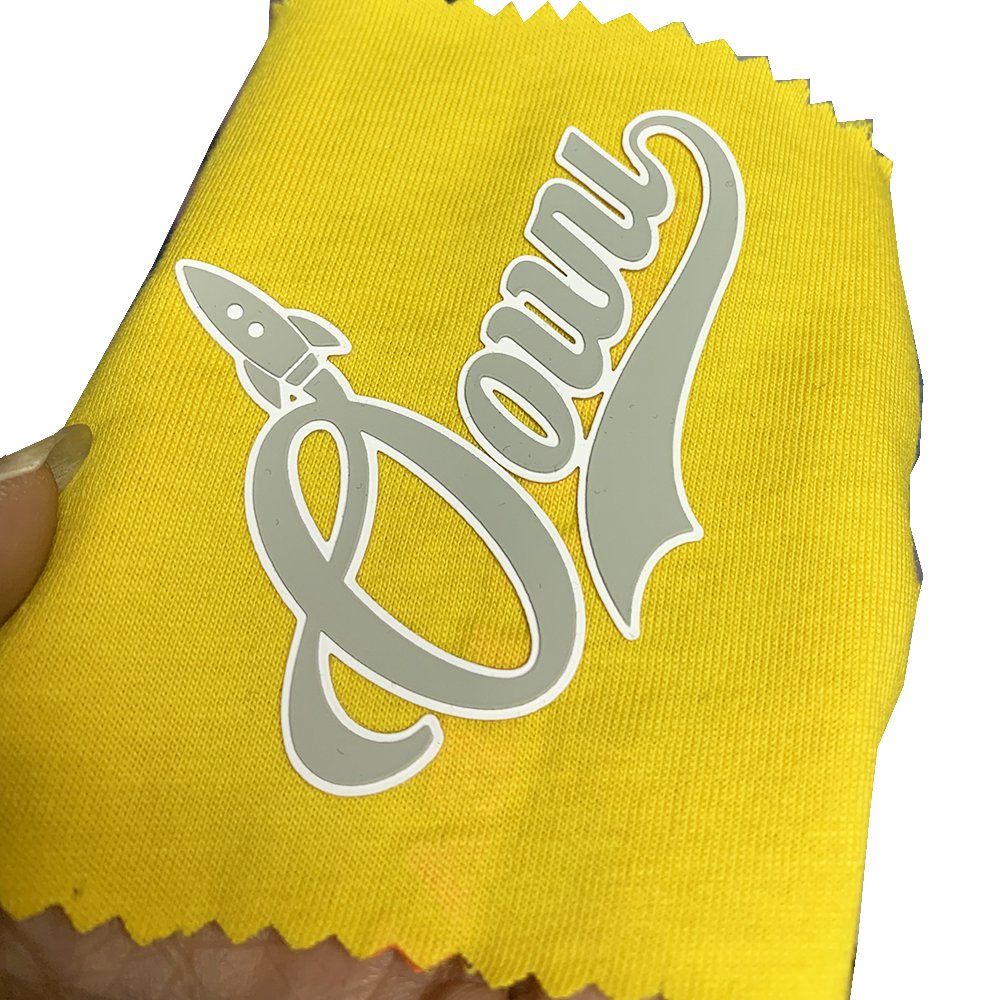 Iron On Silicon Heat Transfers Patches Manufacturer Custom Printed 3D Emboss TPU Silicone Heat Transfer Label