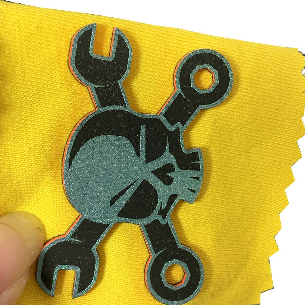 Iron On Silicon Heat Transfers Patches Manufacturer Custom Printed 3D Emboss TPU Silicone Heat Transfer Label